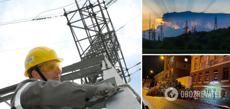 Энергетики ДТЭК вернули свет 110 тыс. семей, которые остались без электроэнергии из-за непогоды