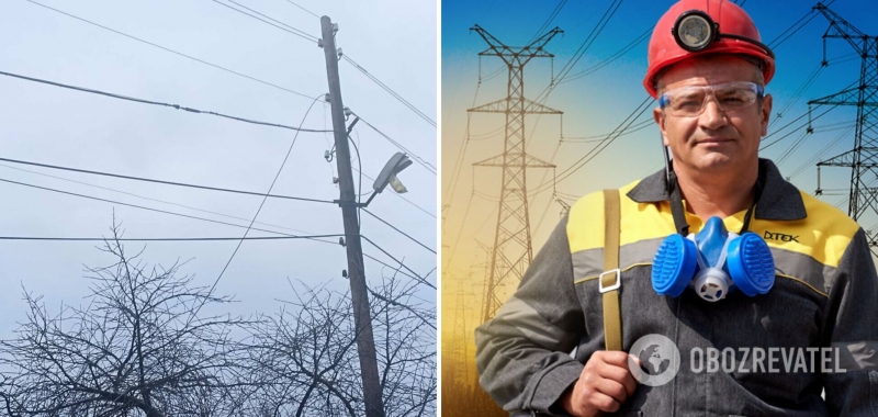 Энергетики вернули свет почти 4 тысячам семей Донетчины – ДТЭК