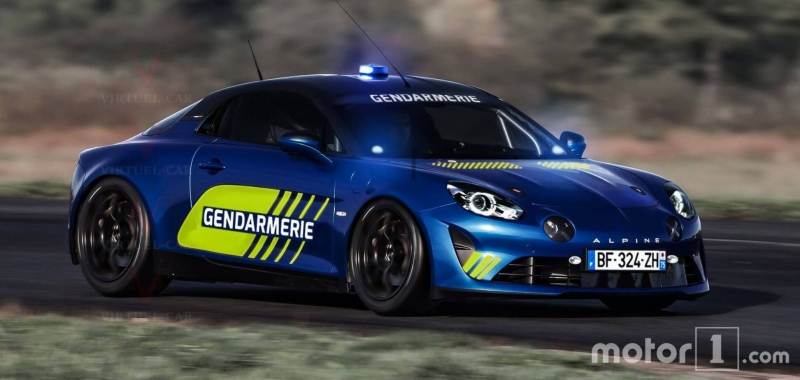 Французская полиция пересядет на спорткары