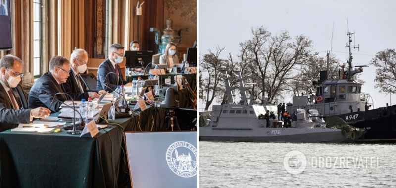 Гаагский трибунал принял к рассмотрению дело о захвате украинских моряков в Керченском проливе