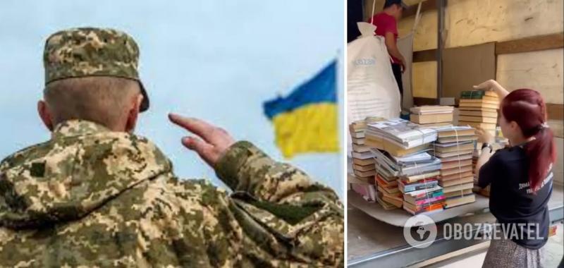 Киевляне сдали на макулатуру 25 тонн книг на русском языке: за эти деньги купят автомобиль для военных. Видео