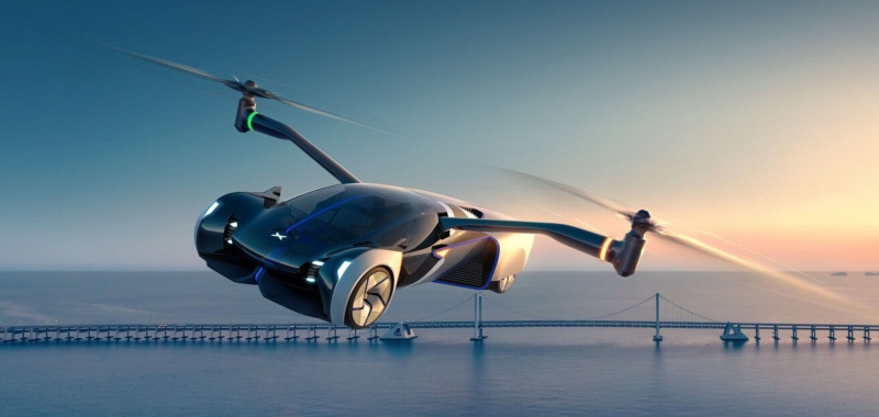 Китайский XPeng представил летающий автомобиль