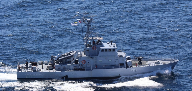 Корабли Украины и США провели совместные учения в Черном море. Фото