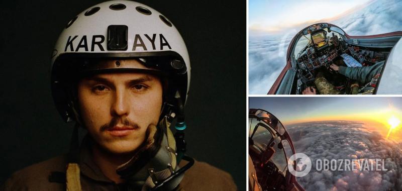 Легендарный украинский ас KARAYA показал кадры из своего очередного вылета: впечатляющее видео