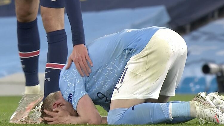 "Манчестер Сити" стал первым финалистом Лиги чемпионов. Зинченко не сдержал слез. Фото