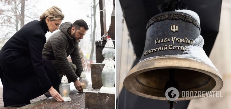 ''Мы не дадим врагу отобрать у нас свободу и достоинство'': Зеленский почтил память Героев Небесной сотни. Фото