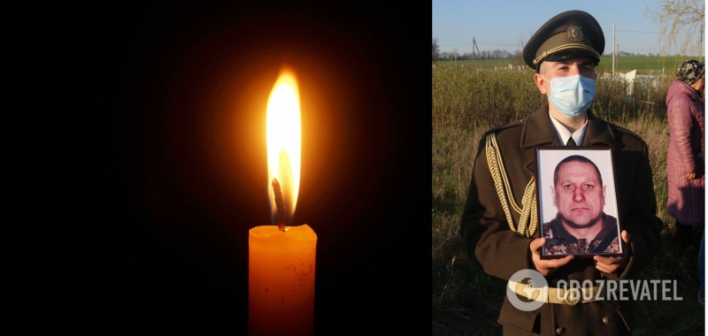 На Днепропетровщине простились с воином ВСУ: был ранен в АТО, но вернулся на Донбасс. Фото