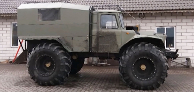 На Ровенщине мастер построил удивительный вездеход ''Тритон''