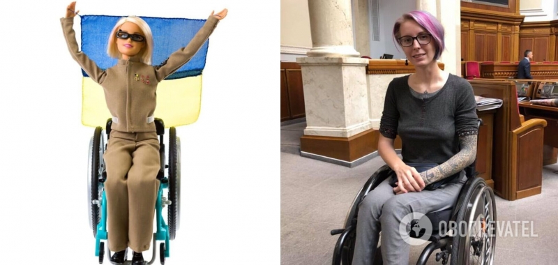 Нардеп Зинкевич стала моделью для легендарной Barbie. Фото