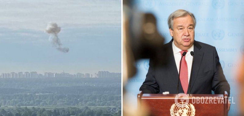 ''Нельзя сравнивать'': в ООН указали на разницу между атакой дронов на Москву и российскими обстрелами Украины