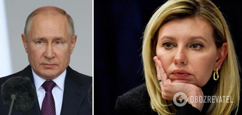 Никогда бы не хотела этой встречи: Зеленская призналась, что сказала бы в лицо Путину