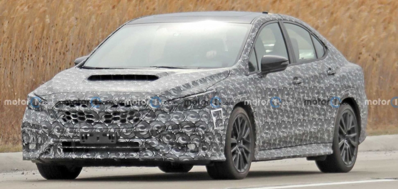 Новый Subaru WRX впервые заметили на тестах