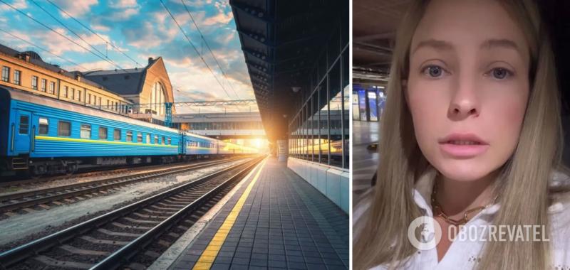 ''О, Бог послал мне женщину'': мужчина приставал к пассажирке в поезде ''УЗ'', а проводник отказался ее пересадить. Фото