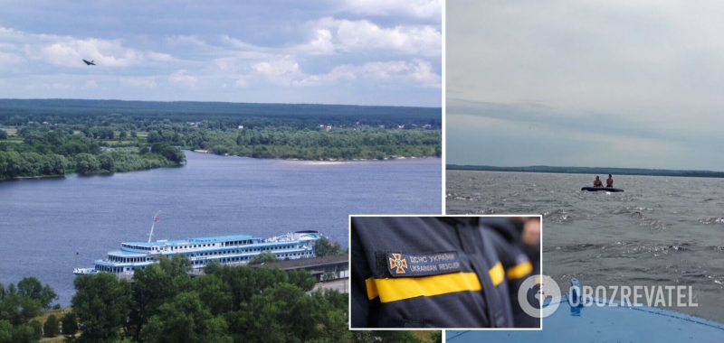 Отдыхали на Днепре: женщину с ребенком на матрасе унесло на 1,5 км от берега