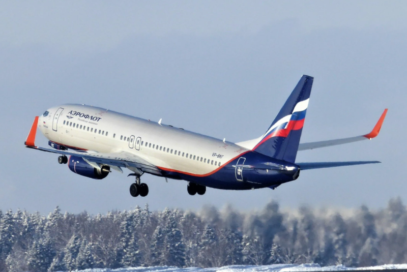 Пассажиропоток «Аэрофлота» на новогодние праздники вырос на 37%