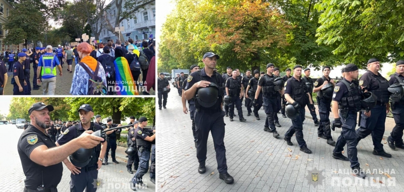 Руководитель одесской полиции &ndash; об инцидентах во время прайда ЛГБТ: существенных нарушений не допущено