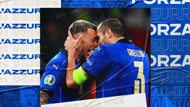 Сборная Италии выиграла чемпионат Европы по футболу у англичан в серии пенальти