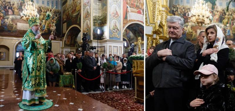 Сегодня наши молитвы &ndash; за ВСУ и Победу: Петр и Марина Порошенко поздравили украинцев с Вербным воскресеньем