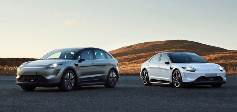 Sony показала электрический кроссовер. Видео