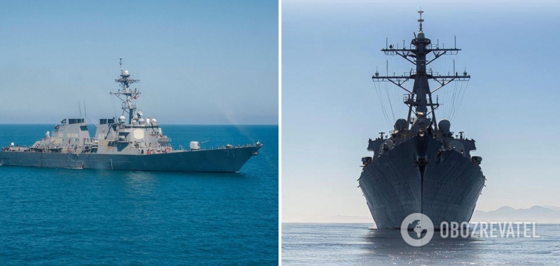 США направили в Черное море ракетный эсминец
