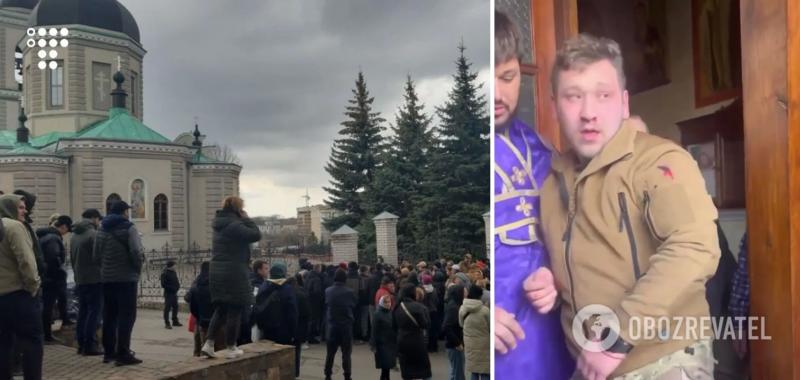 Священник УПЦ МП из Хмельницкого сбежал из страны после объявления подозрения в избиении военного. Видео