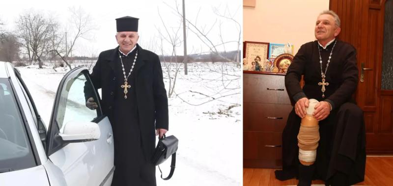 Танцует вальс, спускается в колодец и вдохновляет воинов ВСУ: священник-звезда сети из Ивано-Франковской области доказал, что ампутация – не приговор