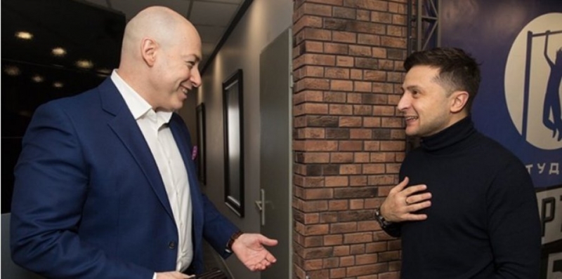 &laquo;Тогда&nbsp;&mdash; просто Володю&raquo;. Гордон рассказал, как уговаривал Зеленского идти в&nbsp;президенты