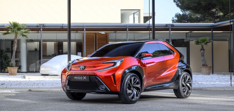 Toyota заинтриговала концептом Aygo X Prologue