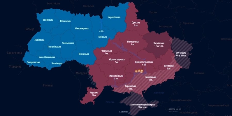 Тревога продолжается в&nbsp;Харьковской и&nbsp;Одесской областях&nbsp;&mdash; главное