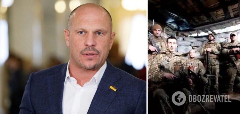 Ты плюнул на могилы погибших бойцов: украинские военные передали ''привет'' Киве с передовой. Видео