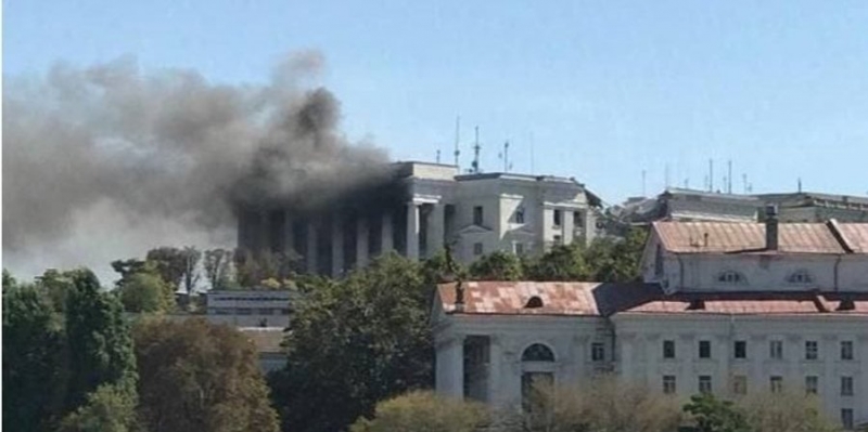 Удар по&nbsp;штабу&nbsp;ЧФ РФ&nbsp;помогали корректировать неравнодушные граждане из&nbsp;Крыма&nbsp;&mdash; Ким