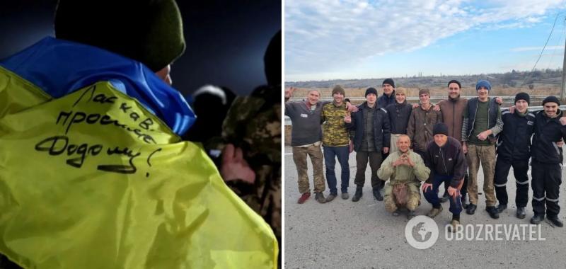 Украина вернула из российского плена 107 военных: среди них 74 защитника ''Азовстали''. Фото