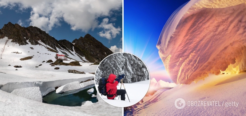 Украинцев предупредили об угрозе схода лавин в Карпатах