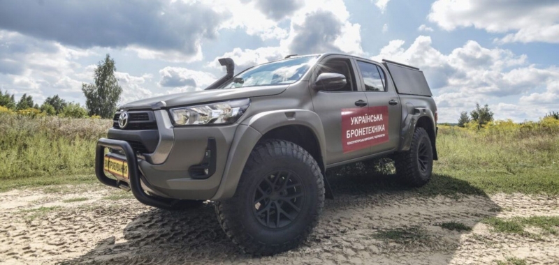 ''Украинская бронетехника'' представила автомобиль ''Сайгак'' для ВСУ