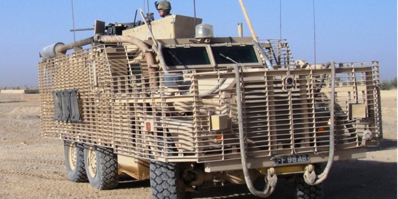 Украинские морпехи показали британские бронемашины Mastiff в&nbsp;действии&nbsp;&mdash; видео