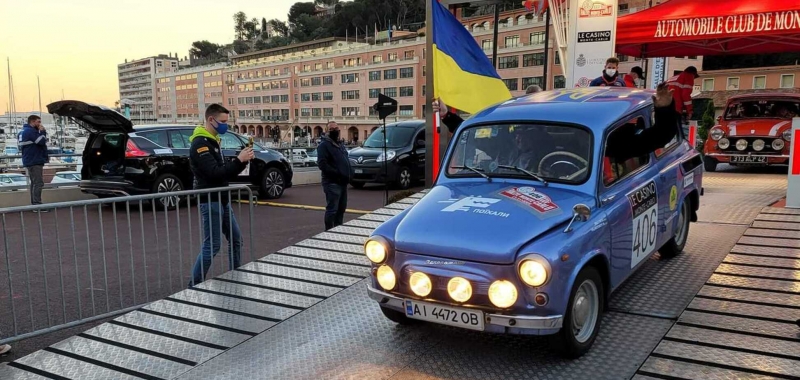 Украинский экипаж одержал победу в ралли Monte-Carlo Classique