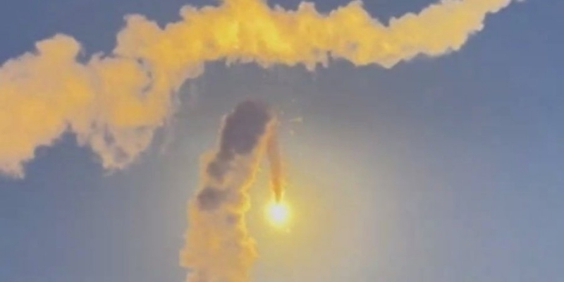 Утренняя боевая работа. В&nbsp;Воздушных силах показали сбитие российской ракеты над Одесской областью&nbsp;&mdash; видео