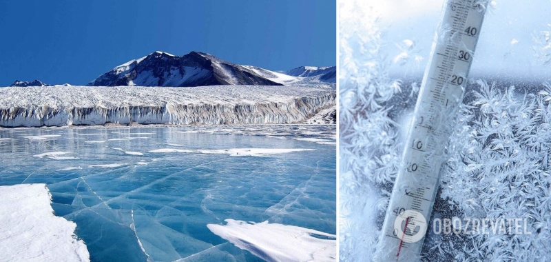 В Антарктиде зафиксировали аномально низкую температуру за 45 лет наблюдений