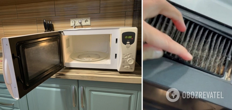 В микроволновке есть фильтр, который следует чистить раз в пол года: лайфхак поразил сеть