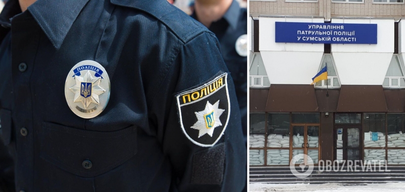В Сумах забаррикадировали здание патрульной полиции: что происходит и почему не нужно паниковать. Фото