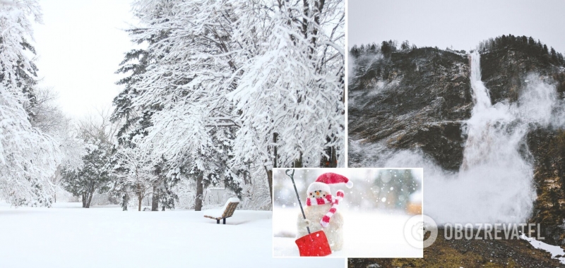 В Украине ударит мороз и пойдет снег, возможны лавины: свежий прогноз на понедельник