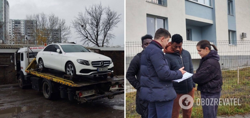 В Украине впервые забрали авто у водителя за неуплаченные штрафы. Фото