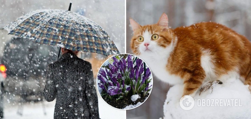 В Украину придет похолодание с мокрым снегом: прогноз погоды на 23 февраля