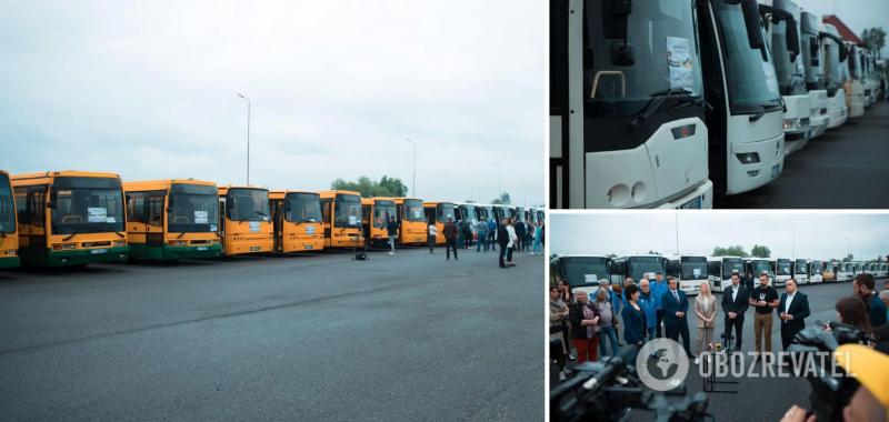 Венгрия передала Украине крупнейшую партию автобусов, часть из них поедет в Херсон, &ndash; Гришина
