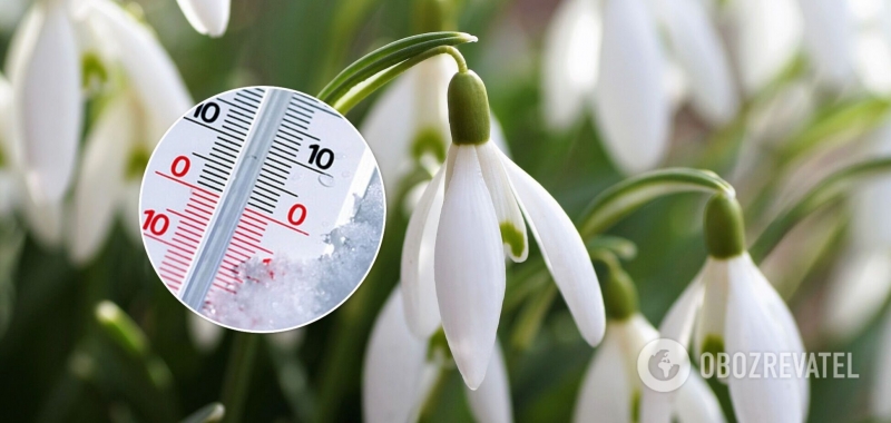 Весна в Украине начнется с мокрого снега, а затем потеплеет до +12 – синоптики
