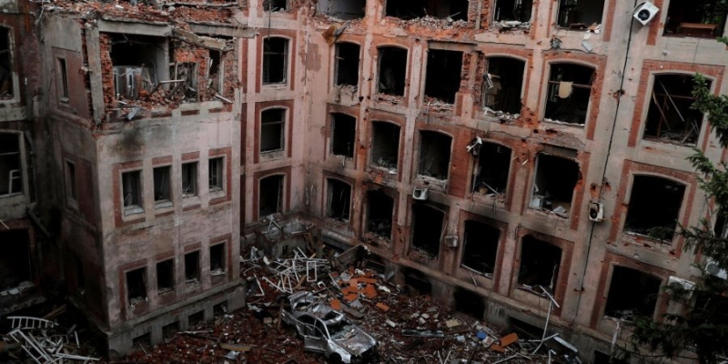 В&nbsp;Харькове после вечерних обстрелов пропал телесигнал