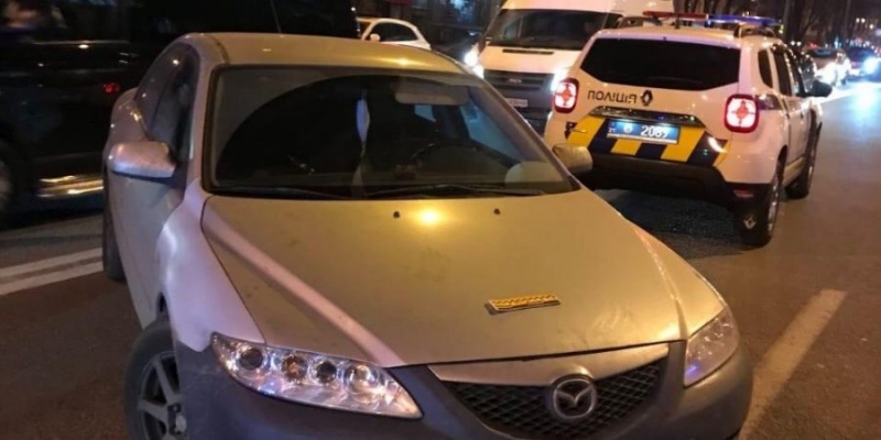 В&nbsp;Харькове водитель совершила наезд на&nbsp;полицейского, который находился на&nbsp;месте резонансного ДТП