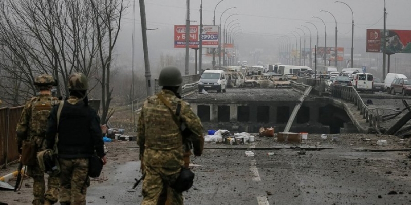 В&nbsp;Киевской области открыли временный мост, соединяющий Ирпень, Бучу, Гостомель и&nbsp;Ворзель со&nbsp;столицей
