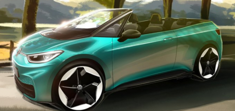Volkswagen раздумывает над выпуском электрического кабриолета на базе ID.3