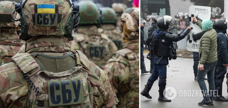 Возможны провокации со стороны РФ: СБУ проведет проверки на фоне столкновений в Казахстане